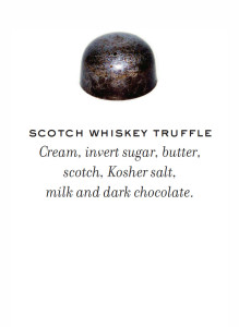 Scotch Whisky Truffle