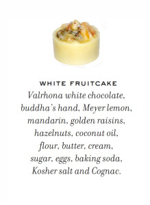 White Fruitcake